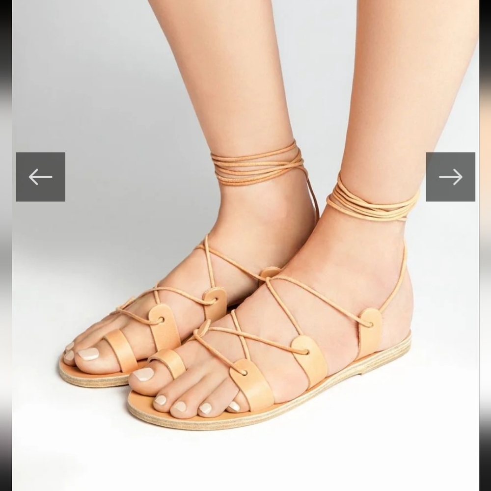GUC ancient greek sandals alcyone in natural